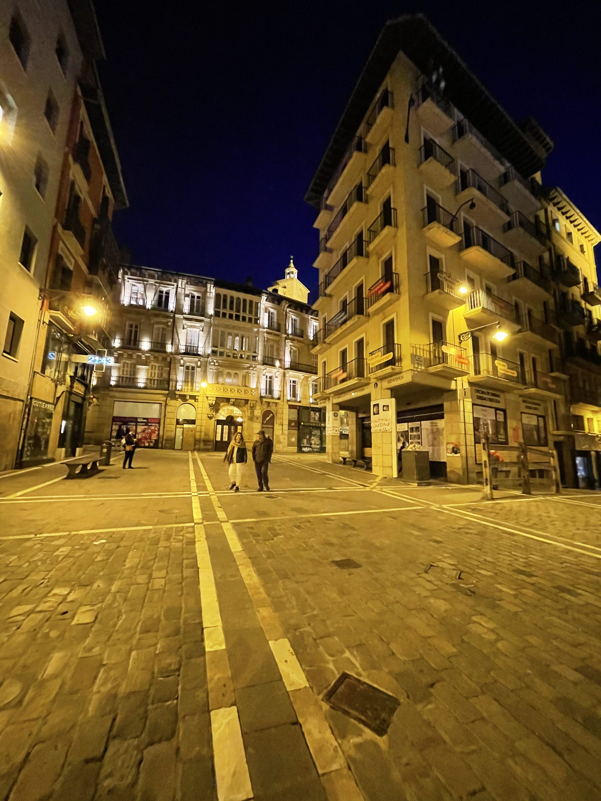 Pamplona by night