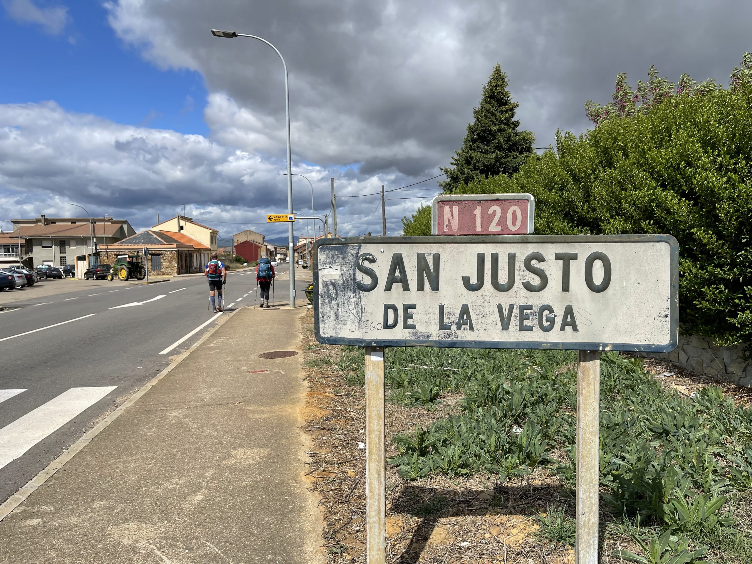 Il paese del nonno di Zorro, prima di Astorga.