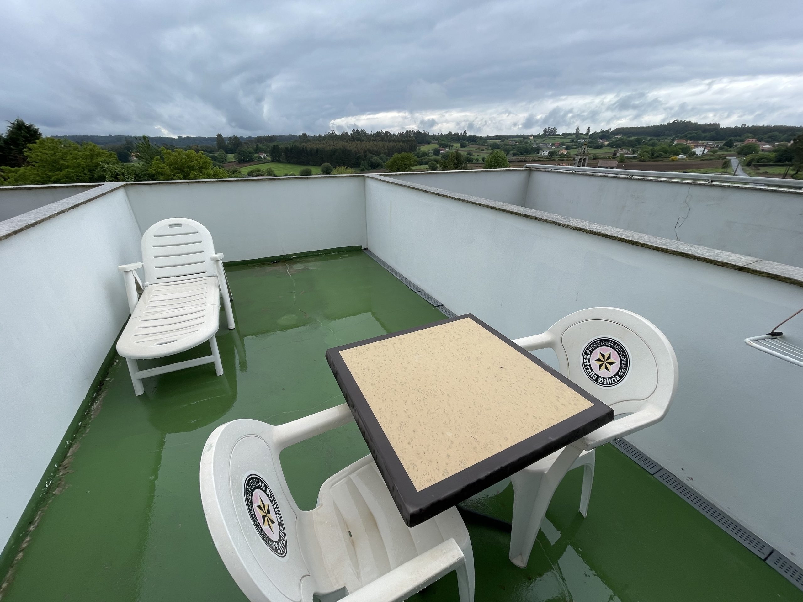 Il terrazzino privato della mia stanza